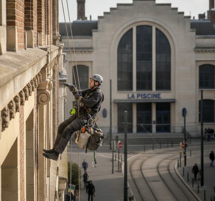 Cordiste travaux difficiles à Roubaix : quand la hauteur devient un casse-tête pour les entreprises et syndics