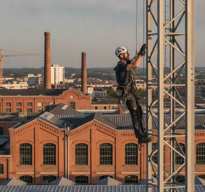 Équipement travail hauteur à Tourcoing : guide pratique pour choisir et sécuriser vos interventions