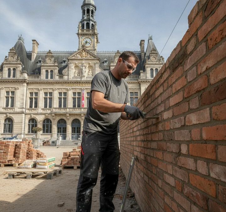 Réalisation mur extérieur à Roubaix : guide pratique pour réussir son projet