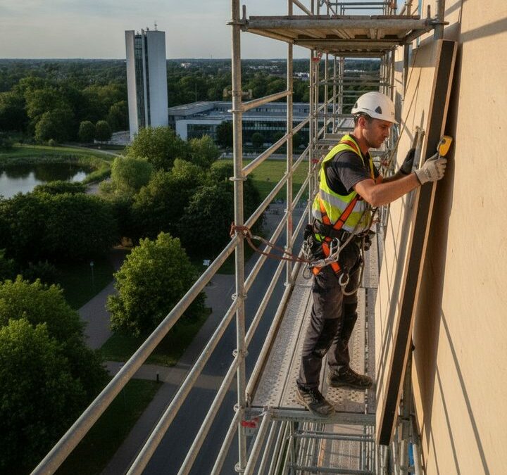 Sécurité travail hauteur à Villeneuve-d’Ascq : guide pratique pour prévenir les risques